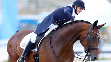 Retour réussi pour l'Américaine et son fidèle Verdades à Aix-la-Chapelle !