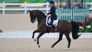 Dorothée Schneider et Showtime FRH lors des Jeux Olympiques de Rio en 2016