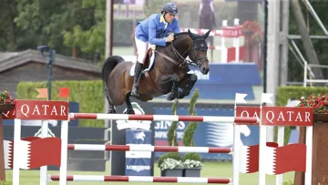 Christian Ahlmann et Codex One, brillants vainqueurs du Grand Prix 5* l'an passé.