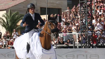 Olivier Robert et Quenelle du Py, vainqueurs du Grand Prix 3* de Valence.