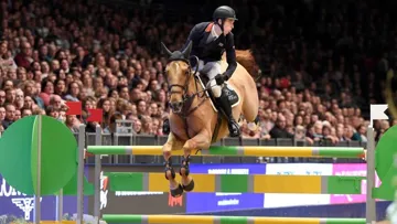 William Whitaker et Balibu en route pour la victoire.