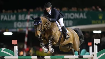 McLain Ward et HH Azur se sont fièrement imposés hier.