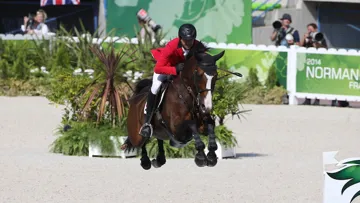 L'Égyptien Karim Elzoghby a obtenu sa qualification grâce à sa bonne Amelia.