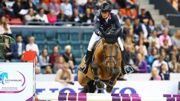Pénélope Leprevost est en tête de la finale de Coupe du monde.