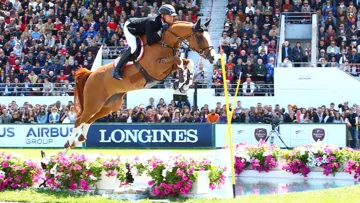 Jerome Guery a créé une très belle sensation avec Grand Cru van de Rozenberg, cet après-midi à La baule.