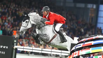 Ludger Beerbaum et sa charismatique Chiara 222 à Aix-la-Chapelle.