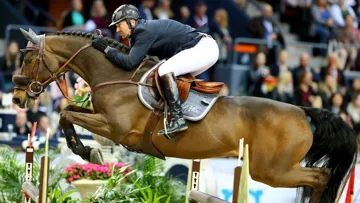 Patrice Delaveau et Lacrimoso 3*HDC se sont imposés avec brio dans le Grand Prix du CSI 4* d'Amsterdam cet après-midi