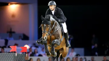 Marco Kutscher, vainqueur du Longines Hong Kong Masters 2016 avec Van Gogh
