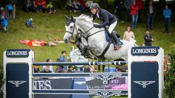 Hans-Dieter Dreher et Cool and Easy, vainqueurs du Longines Grand Prix de Suisse 2016