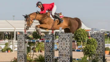 Nadja Peter Steiner et Saura de Fondcombe, gagnantes à Tétouan et irréprochables ce soir à Rabat.