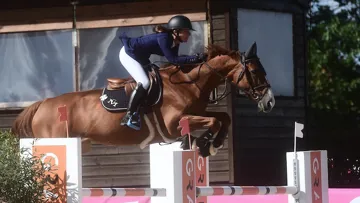 Flora avait repris la compétition fin septembre au CSI 1* de Canteleu.