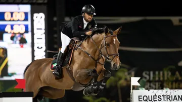 L'Emirati Abdullah Modh Al Marri a remporté le Grand Prix Longines Al Shira'aa à Abu Dhabi, devant son public