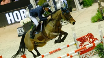 Sur Jacintha v. Kriekenhof, Mark McAuley a empêché Michael Jung d'empocher son troisième succès cet après-midi.