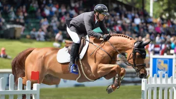 Eric Lamaze et Chacco Kid, qu'il monte depuis 3 ans, en route vers leur plus belle victoire ensemble
