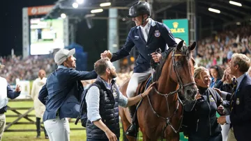 Peder Fredricson, pilier de l'équipe suédoise avec H&M Christian K.