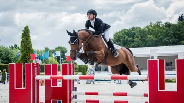 Kent Farrington signe un première sans faute avec Genasis dans l'épreuve d'ouverture du CSI3* du Longines Deauville Classic
