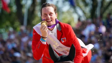 Le nouveau champion d'Europe, Martin Fuchs, est deuxième du classement mondial, derrière Steve Guerdat.