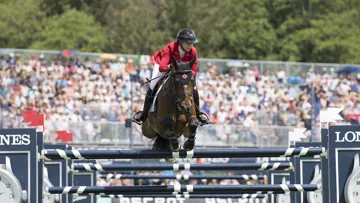 Nicole Walker et Falco Van Spieveld lors de la Coupe des nations de Langley, en juin.