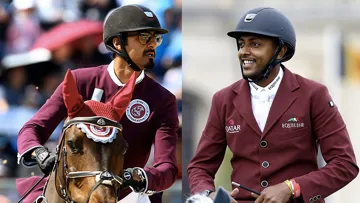 Ali al-Thani et Bassem Mohammed.