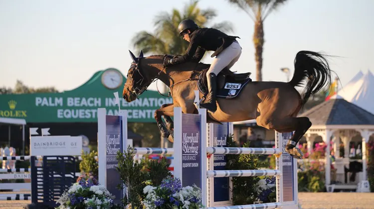 Vital Chance*de la Roque et Conor Swail sous le soleil floridien.