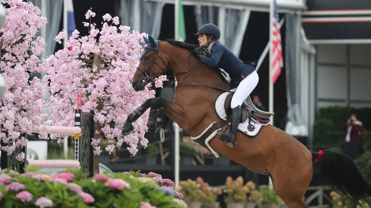 Jessica Springsteen et sa photogénique RMF Zecilie. 