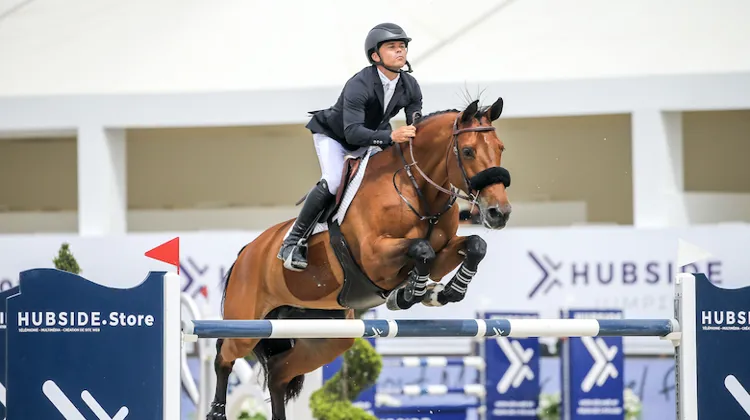 Notamment lauréate du mythique Grand Prix CSIO 5* d'Aix-la-Chapelle, Gazelle a ajouté une nouvelle ligne à son palmarès dimanche, à Grimaud. 