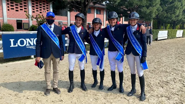 De gauche à droite, Edouard Couperie, Sébastien Duplant, Olivier Robert, Aurélien Leroy et Marie Demonte.