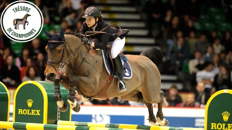Pauline et Vinca ont notamment pris au CSI 5*-W de Bordeaux, en 2009.