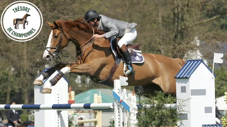 Le jeter d’antérieurs de Klaire d’Honvault, ici à Neufchâtel-Hardelot avec Guillaume Foutrier, ne laissait personne indifférent!