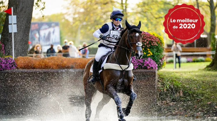 Laura Collet et London 52 lors du CCI5*-L de Pau