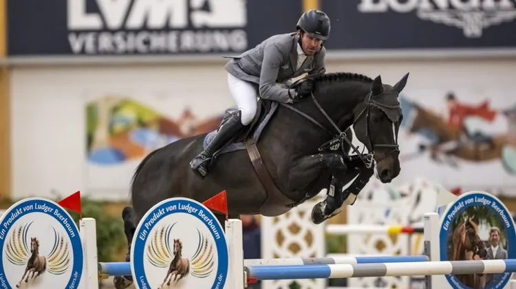 Philipp Weishaupt a été sacré champion d'Allemagne avec une jument Selle Français.