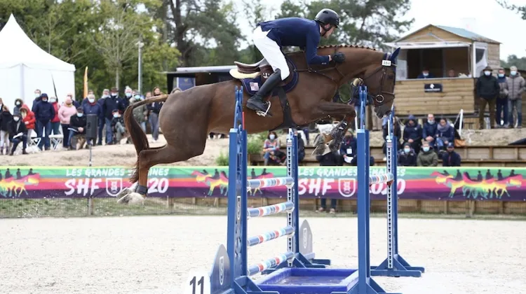 Alexandre Bosc et Fée de Caryan lors de la Grande Semaine de Fontainebleau