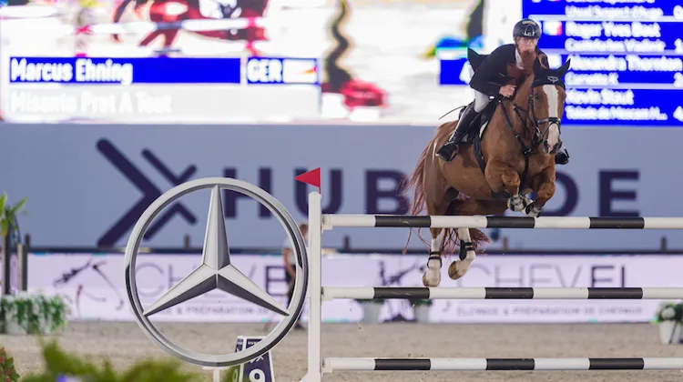 Le maître Marcus Ehning a devancé pléthore de stars avec Prêt À Tout.