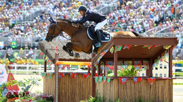 L’Argentin Matias Albarracín en selle sur Cannavaro 9, révélations de ces JO 2016.