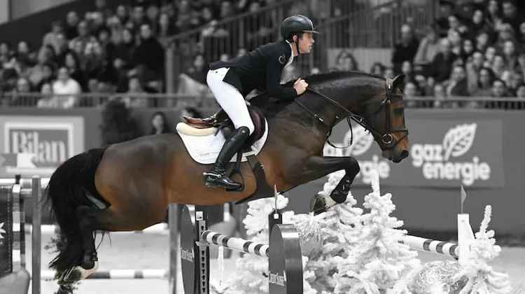 Hello Vincent et Scott Brash au dernier CHI de Genève.