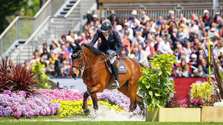 Luca Moneta au Derby de La Baule en 2019, avec Centima 7.