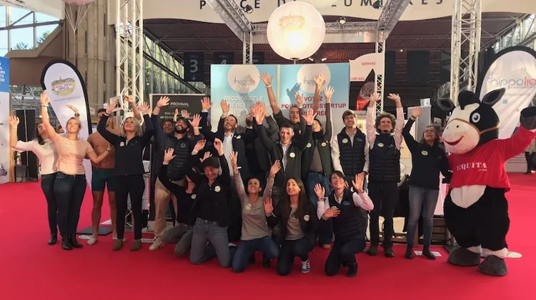 La promotion 2017 du Village des startups Hippolia d'Equita Longines.