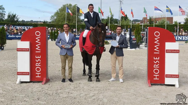Guy Williams et Rouge de Ravel avaient remporté le challenge Horse Immo CSI3* 2018