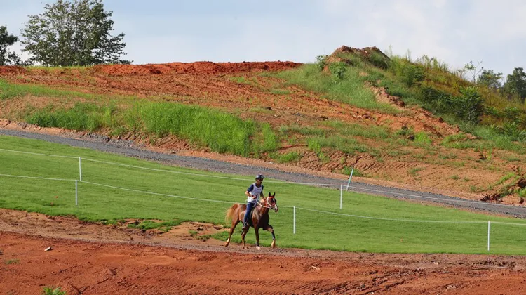 Avant l'annulation de la course d'endurance, le Français Jean-Philippe Francès était en route pour une médaille.