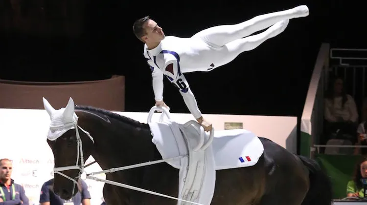 Vincent Haennel et Quartz d'Olbiche.