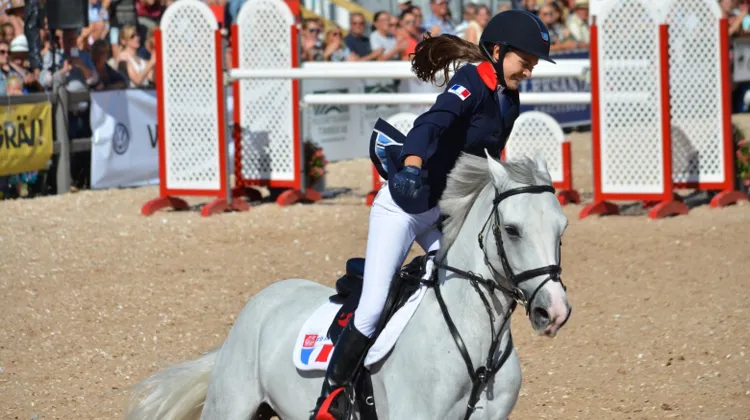Justine Maerte et Shamrock du Gite se sont imposés de la plus belle des manières en étant le seul couple à sortir sans pénalité de ces championnats d'Europe de Malmö.
