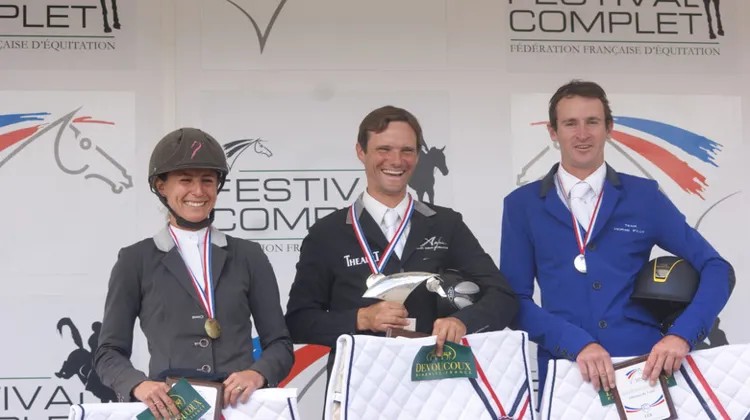 Nicolas Touzaint a finalement remporté le championnat des sept ans, grâce à un hippique parfait de Debby.