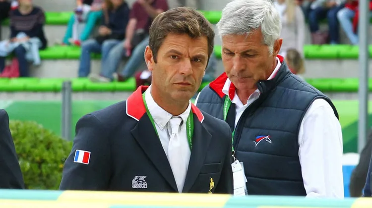 Avec Cadeau du Roi, Cédric Lyard, ici aux derniers JEM, a inscrit la meilleure performance tricolore du difficile CCI 4* de Burghley.