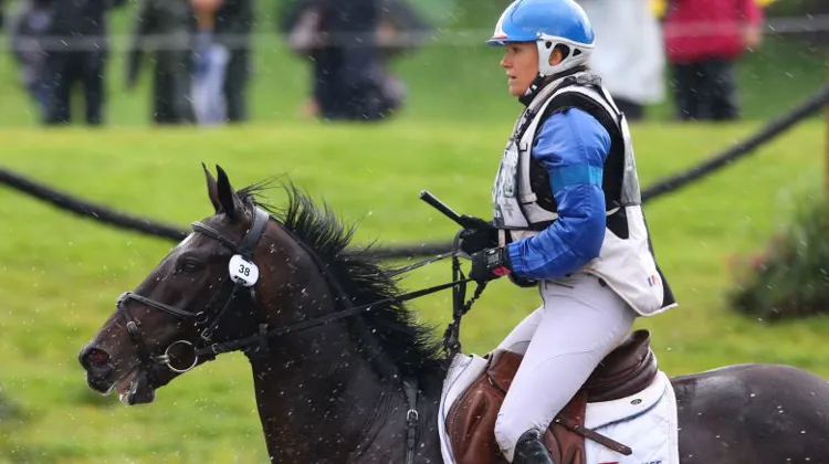 Gwendolen Fer et Romantic Love, ici aux championnats d'Europe de Blair Castle, ont été récompensé pour leur constance tout au long du CIC 3* du Pouget.