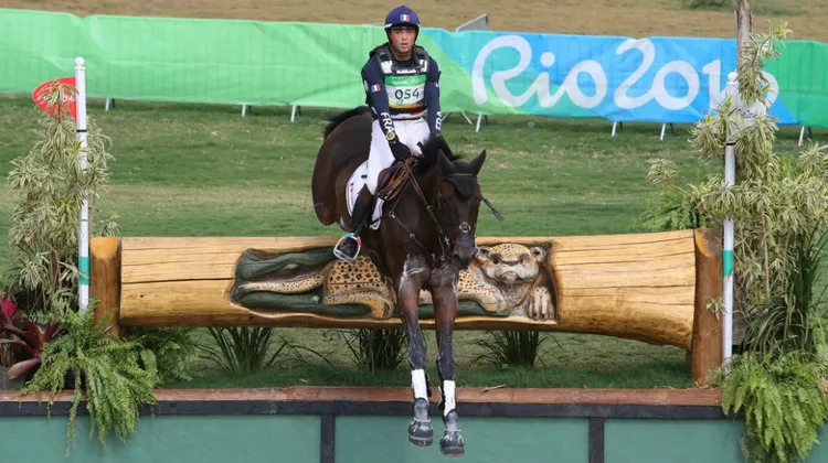 Bart L et Mathieu Lemoine sur le cross des Jeux olympiques de Rio l'été dernier.