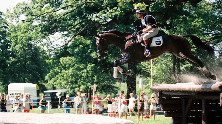 Blyth Tait et Messiah aux JEM de Stockholm en 1990.
