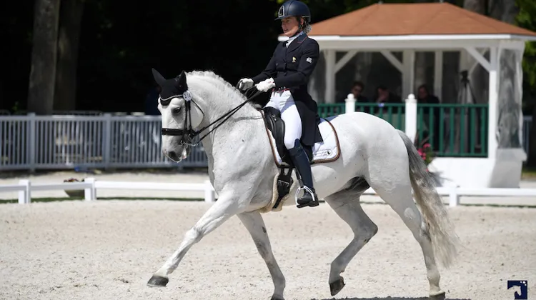 À Compiègne, Anne-Sophie Serre et Vistoso de Massa se sont adjugé la deuxième place du Spécial dans le CDI 3*.