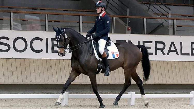 Camille Jaguelin et Wimke ont bien commencé leur week-end deauvillais.