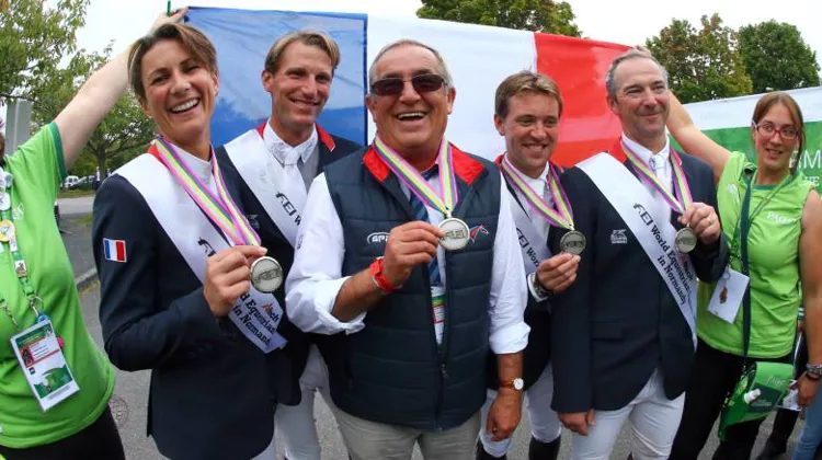 Philippe Guerdat et ses Bleus à Caen.