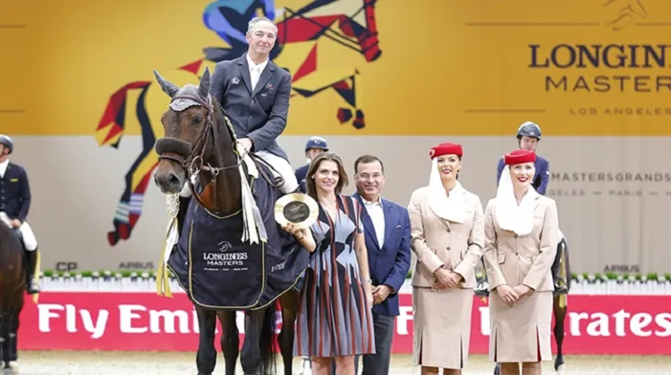 Magnifique victoire de Patrice Delaveau et Carinjo*HDC dans la Gold Cup de Los Angeles